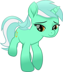 Size: 4125x4747 | Tagged: safe, artist:php178, vector edit, lyra heartstrings, pony, unicorn, g4, my little pony: the movie, .svg available, colored pupils, cute, female, horn, humble, inverted mouth, lidded eyes, lyrabetes, mare, movie accurate, simple background, smiling, solo, source unknown, svg, transparent background, trotting, vector