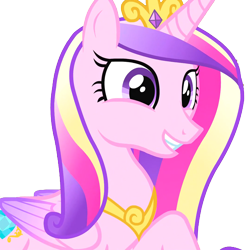 Size: 1658x1687 | Tagged: safe, edit, edited screencap, editor:mrtoonlover83, screencap, princess cadance, alicorn, pony, g4, three's a crowd, background removed, female, grin, mare, not a vector, simple background, slender, smiling, solo, thin, transparent background