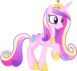 Size: 1268x1169 | Tagged: safe, edit, edited screencap, editor:mrtoonlover83, screencap, princess cadance, alicorn, pony, g4, three's a crowd, background removed, concave belly, female, folded wings, grin, mare, not a vector, simple background, slender, smiling, solo, thin, transparent background, wings