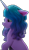 Size: 444x768 | Tagged: safe, edit, edited screencap, screencap, izzy moonbow, pony, unicorn, g5, hoof done it?, my little pony: make your mark, my little pony: make your mark chapter 2, background removed, female, looking left, mare, simple background, sitting, solo, transparent background