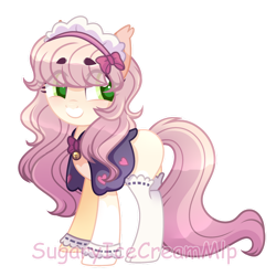 Size: 1024x1024 | Tagged: safe, artist:sugaryicecreammlp, oc, oc only, earth pony, pony, clothes, female, mare, simple background, socks, solo, transparent background