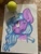 Size: 640x833 | Tagged: safe, artist:kreeeeeez, izzy moonbow, pony, unicorn, g5, ball, bust, colored horn, female, horn, izzy's tennis ball, mare, portrait, solo, tennis ball, traditional art