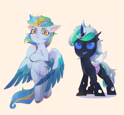 Size: 6540x6039 | Tagged: safe, artist:掷骰儿, oc, oc:siriusnavigator, oc:siriusnavigator(alicorn), oc:siriusnavigator(changeling), alicorn, changeling, pony, reference sheet