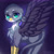 Size: 3000x3000 | Tagged: safe, artist:monstrum, gabby, griffon, g4, cute, female, high res, looking at you, solo, wings