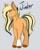 Size: 1302x1640 | Tagged: safe, artist:mscolorsplash, earth pony, pony, blaze (coat marking), coat markings, crossover, facial markings, gray background, horseland, jimber (horseland), male, ponified, simple background, solo, stallion