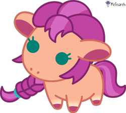 Size: 4462x4000 | Tagged: safe, artist:melisareb, part of a set, sunny starscout, earth pony, pony, g5, .svg available, absurd resolution, crossover, female, kleptocorns, mare, simple background, solo, transparent background, unshorn fetlocks, vector