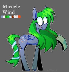 Size: 540x563 | Tagged: safe, artist:gas-station-weed61616, pegasus, pony, crossover, female, kochiya sanae, mare, ponified, touhou