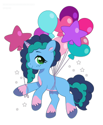 Size: 3094x3780 | Tagged: safe, artist:starcollider, misty brightdawn, pony, unicorn, mlp fim's twelfth anniversary, g5, .svg available, balloon, base used, female, flying, freckles, happy birthday mlp:fim, heart, heart balloon, high res, mare, missing accessory, missing cutie mark, simple background, solo, svg, transparent background, unshorn fetlocks, vector