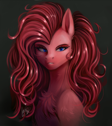 Size: 2941x3307 | Tagged: safe, artist:1an1, pinkie pie, earth pony, pony, g4, blue eyes, female, high res, mare, slender, solo, thin