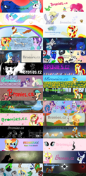 Size: 2400x4903 | Tagged: safe, artist:dyonys, apple bloom, applejack, autumn blaze, derpy hooves, hitch trailblazer, izzy moonbow, moonlight raven, octavia melody, pinkie pie, pipp petals, princess celestia, princess luna, rainbow dash, rarity, scootaloo, sprout cloverleaf, starlight glimmer, sunny starscout, sunset shimmer, sunshine smiles, sweetie belle, twilight sparkle, zipp storm, oc, oc:fluffle puff, oc:miss libussa, oc:twizzle peas, oc:ukraine, oc:wrench, alicorn, earth pony, kirin, pegasus, pony, unicorn, equestria girls, g4, g5, :p, art dump, clothes, cutie mark crusaders, female, lesbian, mane five, nation ponies, pixel art, rainbow, scarf, ship:appledash, shipping, text, tongue out, ukraine