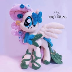 Size: 913x913 | Tagged: safe, artist:ponyplushiee, fluttershy, pony, g4, clothes, dress, gala dress, irl, photo, plushie, solo