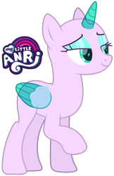 Size: 1425x2202 | Tagged: safe, artist:emperor-anri, oc, oc only, alicorn, pony, g4, alicorn oc, bald, base, bedroom eyes, eyelashes, female, horn, makeup, mare, raised hoof, simple background, smiling, solo, transparent background, wings