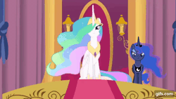 Size: 640x360 | Tagged: safe, screencap, princess celestia, princess luna, alicorn, pony, equestria girls, equestria girls specials, g4, my little pony equestria girls: better together, my little pony equestria girls: forgotten friendship, animated, female, gif, gifs.com, majestic, mare, royal sisters, siblings, sisters, spread wings, wings