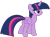 Size: 1162x862 | Tagged: safe, artist:dreamybae, artist:twilyisbestpone, twilight sparkle, alicorn, pony, g4, base used, butt, female, lidded eyes, mare, pegasus wings, plot, simple background, smiling, smug, smuglight sparkle, solo, transparent background, twibutt, twilight sparkle (alicorn), wings