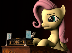 Size: 2892x2160 | Tagged: safe, artist:botxs, fluttershy, pegasus, pony, g4, 3d, high res, solo, source filmmaker