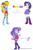 Size: 782x1200 | Tagged: safe, artist:prettycelestia, pinkie pie, rainbow dash, rarity, oc, oc:neon zap, oc:sapphire striker, equestria girls, g4, belt buckle, boots, bow, bracelet, clothes, eyeshadow, fusion, fusion:pinkie pie, fusion:pinkiedash, fusion:rainbow dash, fusion:raridashpie, fusion:rarity, high heel boots, jacket, jewelry, makeup, shoes, stockings, thigh highs