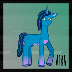 Size: 2163x2163 | Tagged: safe, artist:a1ra, misty brightdawn, pony, unicorn, g5, high res, sad