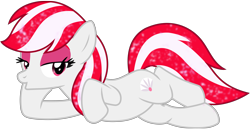 Size: 6737x3507 | Tagged: safe, artist:ejlightning007arts, sugar moonlight, earth pony, pony, g4, g5, my little pony: a new generation, my little pony: make your mark, base used, bedroom eyes, duckface, female, g5 to g4, generation leap, glitter, lidded eyes, lying down, makeup, mare, pose, seductive, seductive look, seductive pose, sexy, simple background, solo, stupid sexy sugar moonlight, transparent background, vector
