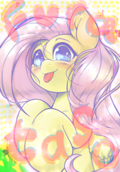 Size: 1668x2388 | Tagged: safe, artist:kurogewapony, fluttershy, pegasus, pony, g4, :p, blushing, colored pupils, cute, female, looking at you, mare, shyabetes, smiling, smiling at you, solo, tongue out