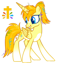 Size: 3399x3834 | Tagged: safe, oc, oc only, oc:praise break, alicorn, pony, alicorn oc, christianity, cute, high res, horn, simple background, slender, solo, thin, transparent background, wings