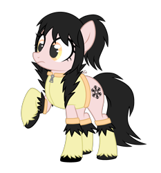 Size: 2445x2620 | Tagged: safe, oc, oc only, oc:ebony frost, high res, simple background, snowpony, solo, transparent background