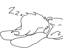 Size: 574x451 | Tagged: safe, artist:maren, oc, oc only, oc:blue chewings, earth pony, pony, 2017, doodle, lying down, old art, onomatopoeia, prone, sleeping, solo, sound effects, sploot, zzz