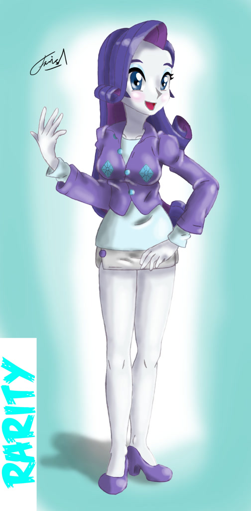 2970308 Safe Artist Faisalxmad Rarity Human Equestria Girls G4