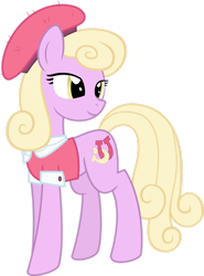 Size: 1024x1382 | Tagged: safe, artist:ispincharles, luckette, earth pony, pony, g4, female, mare, simple background, solo, transparent background