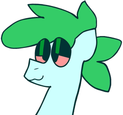 Size: 803x749 | Tagged: safe, artist:rainbrony, oc, oc only, oc:stoney poney, earth pony, pony, bedroom eyes, bloodshot eyes, drugs, high, male, marijuana, simple background, smiling, stallion, stoned, transparent background, wavy mouth