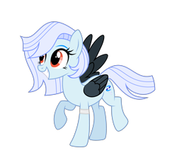 Size: 3144x2934 | Tagged: safe, artist:darbypop1, oc, oc:pfizel, pony, colored wings, high res, simple background, solo, transparent background, wings