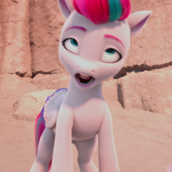 Size: 1080x1080 | Tagged: safe, screencap, zipp storm, pegasus, pony, g5, my little pony: make your mark, my little pony: make your mark chapter 2, portrait of a princess, spoiler:my little pony: make your mark chapter 2, spoiler:mymc02e03, adorazipp, cropped, cute, faic, female, mare, out of context, solo
