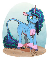 Size: 982x1181 | Tagged: safe, artist:inuhoshi-to-darkpen, misty (g5), classical unicorn, pony, unicorn, g5, chest fluff, cloven hooves, crying, floppy ears, freckles, leg fluff, leonine tail, simple background, tail, teary eyes, transparent background, unshorn fetlocks, wanted