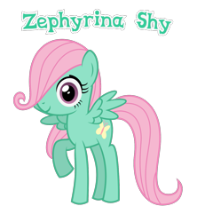 Size: 1245x1404 | Tagged: source needed, safe, anonymous artist, oc, oc only, oc:zephyrina shy, pegasus, pony, female, filly, foal, male, name, offspring, parent:fluttershy, parent:zephyr breeze, parents:zephyrshy, pegasus oc, product of incest, simple background, solo, stallion, text, transparent background