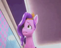 Size: 480x380 | Tagged: safe, screencap, pipp petals, pegasus, pony, ali-conned, g5, my little pony: make your mark, my little pony: make your mark chapter 2, spoiler:g5, spoiler:my little pony: make your mark chapter 2, spoiler:mymc02e04, animated, apple, cropped, female, flying, food, fruit, funny, headband, hitting, jewelry, loop, mare, ouch, petalbuse, recording, regalia, solo, sound, spread wings, video, webm, wings, wrong aspect ratio