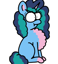 Size: 1275x1414 | Tagged: safe, artist:professorventurer, misty (g5), pony, unicorn, g5, :t, angry, asserting dominance, chest fluff, cute, female, fluffy, impossibly large chest fluff, madorable, mare, mistybetes, puffed chest