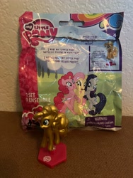 Size: 3024x4032 | Tagged: safe, fluttershy, mochaccino, pinkie pie, rare find, rarity, twilight sparkle, alicorn, pony, g4, blind bag, display, implied mane six, merchandise, photo, toy, twilight sparkle (alicorn)