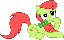 Size: 1132x706 | Tagged: safe, artist:ispincharles, peachy sweet, earth pony, pony, apple family member, female, mare, simple background, solo, transparent background, vector