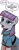 Size: 519x1334 | Tagged: safe, artist:brenda hickey, idw, official comic, maud pie, earth pony, pony, g4, my little pony: friends forever, spoiler:comic, dialogue, female, mare, simple background, solo, white background