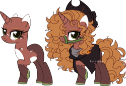 Size: 3775x2592 | Tagged: safe, artist:kurosawakuro, oc, oc only, pony, unicorn, base used, body freckles, bridle, cape, cloak, clothes, colored hooves, female, freckles, hat, high res, mare, messy mane, raised hoof, simple background, solo, tack, transparent background