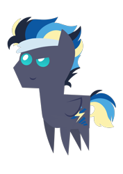 Size: 2480x3508 | Tagged: safe, oc, oc only, oc:wave clipper, pony, high res, male, pointy ponies, simple background, solo, stallion, transparent background
