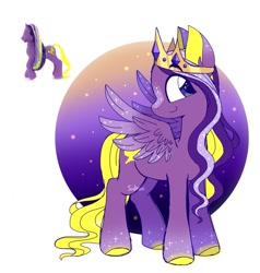 Size: 1321x1388 | Tagged: safe, artist:lemoocado, prince firefly, pegasus, pony, g2, simple background, solo, white background