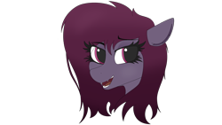 Size: 3840x2160 | Tagged: safe, artist:straighttothepointstudio, oc, oc only, oc:leandor lilac, earth pony, pony, female, happy, high res, mare, simple background, solo, transparent background