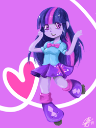 Size: 2017x2677 | Tagged: safe, artist:friiies, twilight sparkle, human, equestria girls, g4, 2014, cute, female, high res, old art, solo, twiabetes
