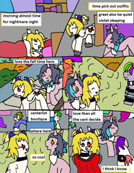 Size: 1219x1571 | Tagged: safe, artist:ask-luciavampire, oc, earth pony, pony, undead, vampire, vampony, wolf, wolf pony, comic, tumblr