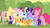 Size: 1920x1080 | Tagged: safe, screencap, applejack, fluttershy, pinkie pie, rainbow dash, rarity, twilight sparkle, earth pony, pegasus, pony, unicorn, g4, my little pony: friendship is magic, season 2, the return of harmony, 1080p, ^^, cute, diapinkes, eyes closed, female, group hug, happy, hug, jackabetes, mane six, mare, open mouth, raribetes, shyabetes, smiling, twiabetes, unicorn twilight