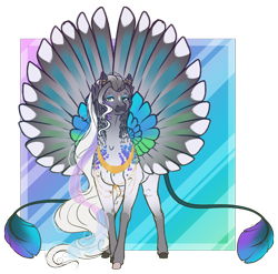 Size: 2452x2424 | Tagged: safe, artist:oneiria-fylakas, oc, oc only, oc:jarita, pegasus, pony, colored wings, female, high res, mare, multicolored wings, simple background, solo, transparent background, wings