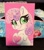 Size: 1816x2086 | Tagged: safe, artist:lbrcloud, sweetie belle, pony, unicorn, g4, female, filly, foal, looking at you, mixed media, painting, smiling, smiling at you, solo, traditional art