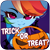 Size: 840x838 | Tagged: safe, artist:shavurrr, rainbow dash, pony, g4, fangs, halloween, holiday, looking at you, pumpkin, sticker