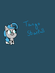 Size: 1200x1600 | Tagged: safe, artist:beepbeep, oc, oc:tango starfall, pony, unicorn, female, mare, simple background, solo