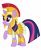 Size: 6204x7563 | Tagged: safe, artist:anonymous, twilight sparkle, pony, unicorn, g4, scare master, armor, armor skirt, athena sparkle, clothes, costume, female, imported from twibooru, mare, png, simple background, skirt, smiling, solo, transparent background, unicorn twilight, vector